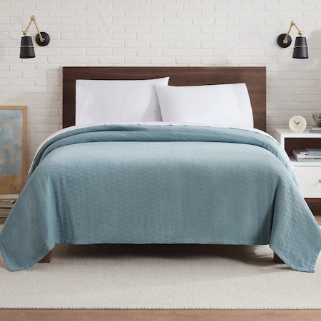 Monarch Brands Aston & Arden Tencel Blanket - Queen, Teal P-BKT-TNC-QN-TL